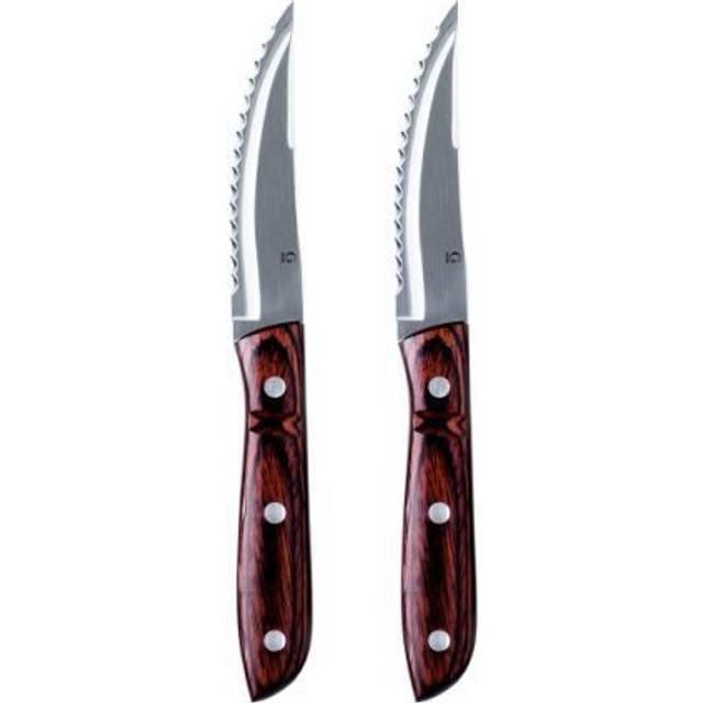 Gense -  Old farmer classic Steakkniv xl 23,5 cm 2 stk. Træ/Stål