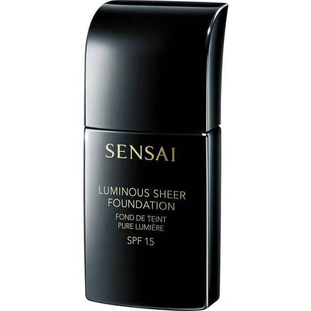 Sensai Luminous Sheer Foundation SPF15 LS202 Ochre Beige - Bedste foundation - Dinskønhed.dk