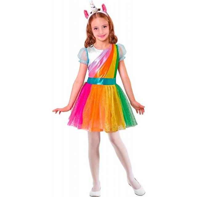 Unicorn Dress Child Medium 8-10yrs