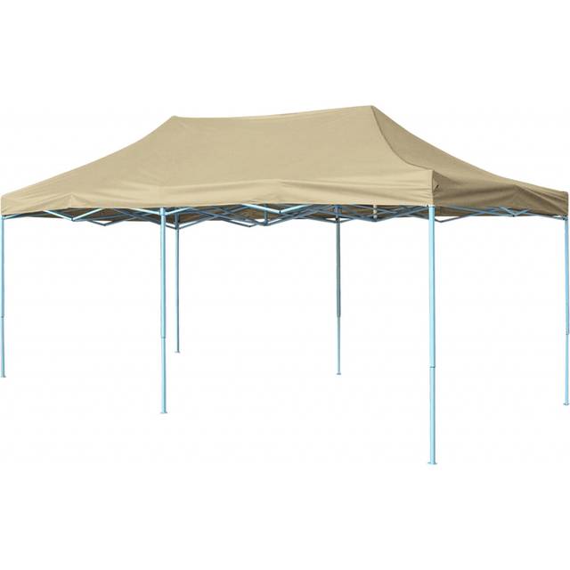 vidaXL Foldable Tent Pop-Up 3x6 m Cream White