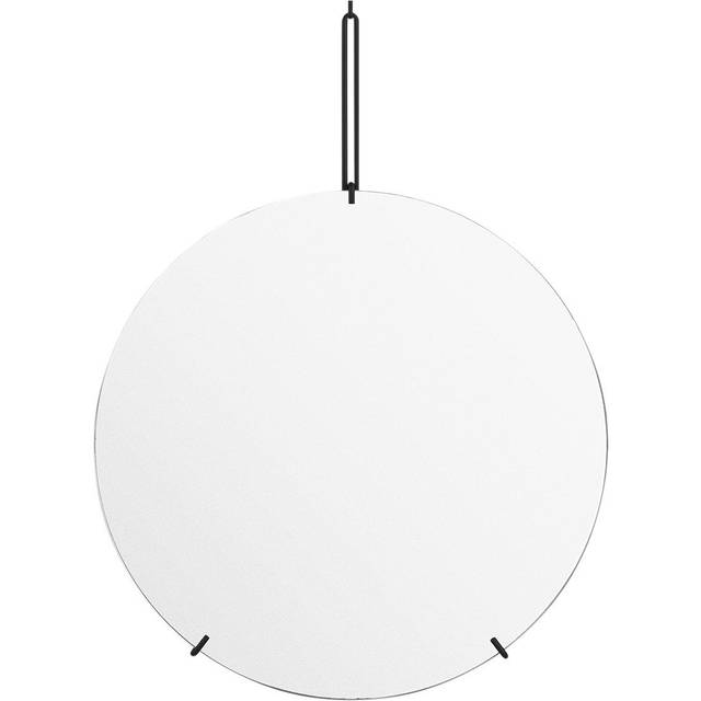 Moebe Wall Mirror Spegel 70 Cm Vit - Väggspeglar Stål Vit - WMWH70