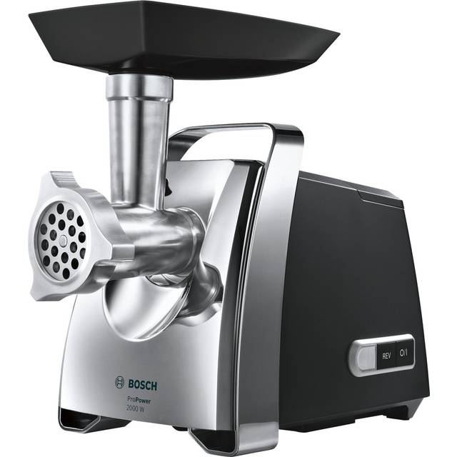 Bosch MFW67440 Matberedare, Svart, Silver, 29.5 x 19.9 x 25.4 cm