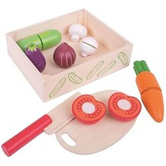 Bigjigs Toys Cutting Veg Crate