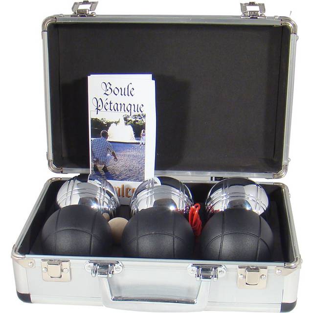 Boule Alsace - Rigtig, fint petanque spil i smart ALU-taske - HURTIG LEVERING