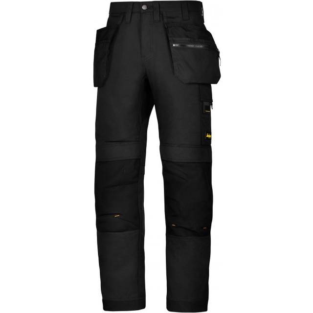 Snickers 6201 Mens Allround Work Trousers with Pockets Black 33" 35"