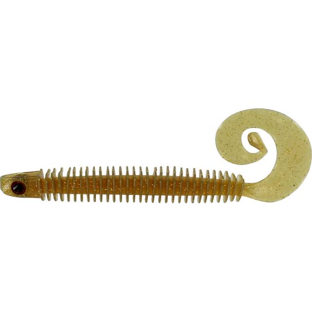 RingTeez CT (CurlyTail) 10 cm, 8-pack (färg: Motoroil Gold)