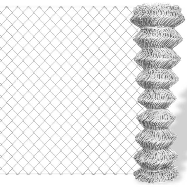 Gunnebostängsel stål 25x1,5 m grå