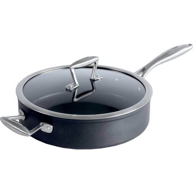 Non-Stick Saut Pan With Lid 28cm - Elite Forged Cookware by ProCook