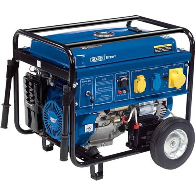 Draper 4kW Open Frame Petrol Generator 230V