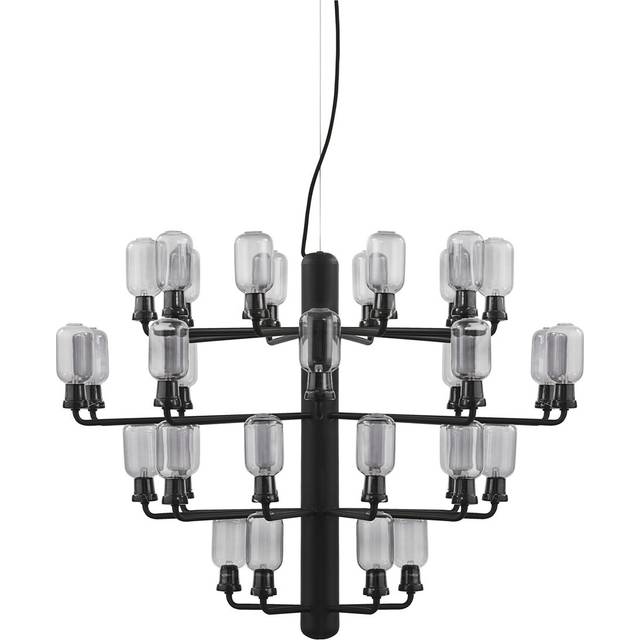 Normann Copenhagen Amp Chandelier Green/gold, large
