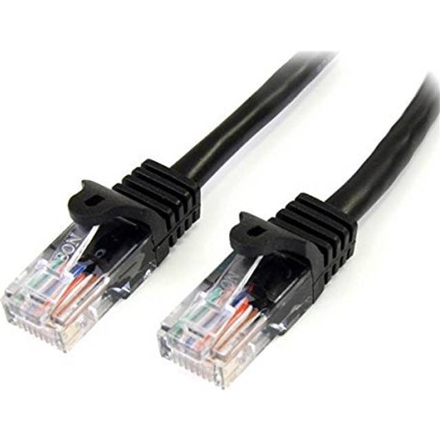 StarTech Cat5e Snagless Patch Cable - 0.5m White - StarTech.com