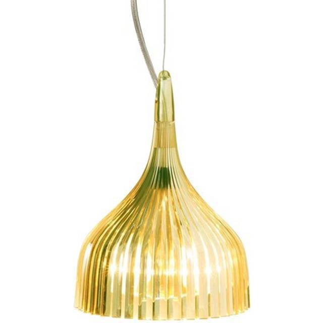 Kartell - É Suspension Lamp - weiß/H x Ø 14.5x13.5cm - white (14.5 x &#8960;13.5cm)