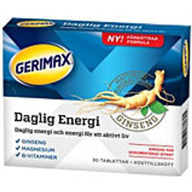 Gerimax Daglig Energi 30 tabletter