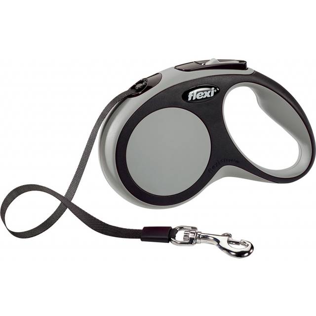 Flexi New Comfort Tape S Black 5m 1-15kg (16ft 1-33lbs)