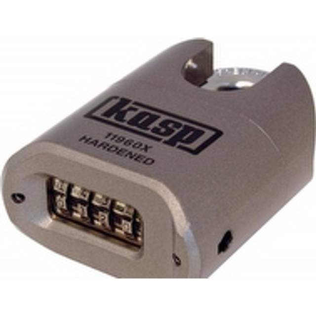 Kasp combination padlock 60mm closed shackle 119 series - k11960xd