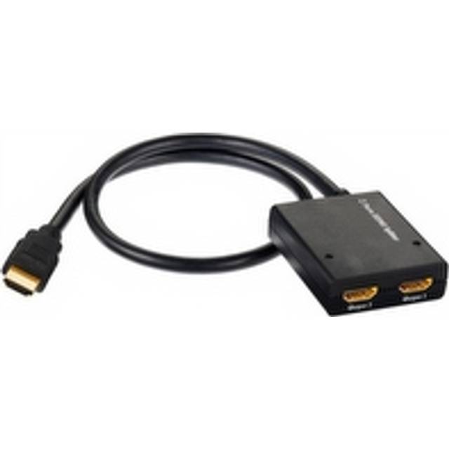 In-akustik Star HDMI Splitter 1 in/2 utgång