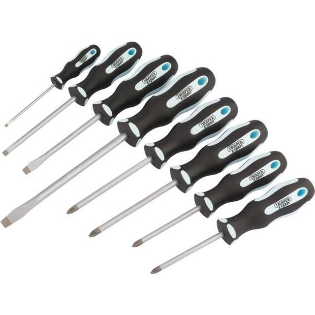 Draper Expert Heavy Duty Soft Grip Screwdriver Set (8 Piece) | Euro Car Parts