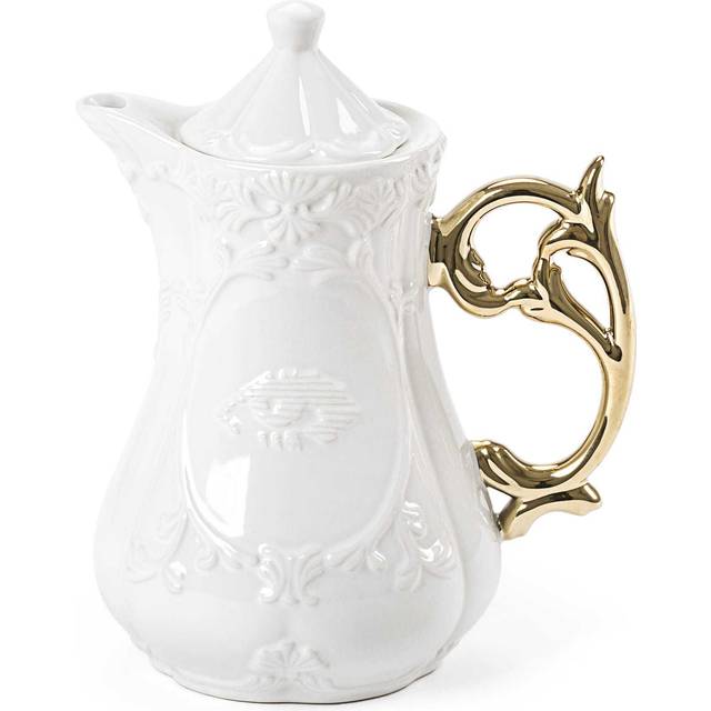 Seletti I-wares Gold Porcelain Teapot 23cm