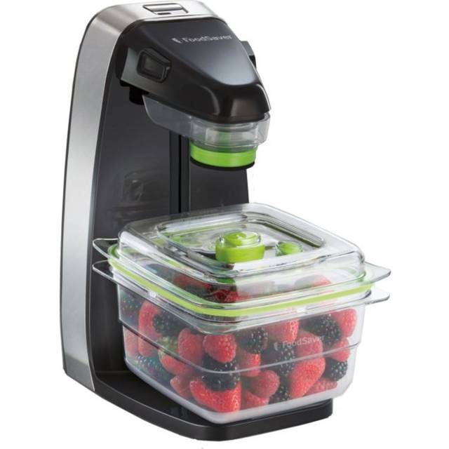 Foodsaver ffs010 fresh food vacuum sealer system with food storage container