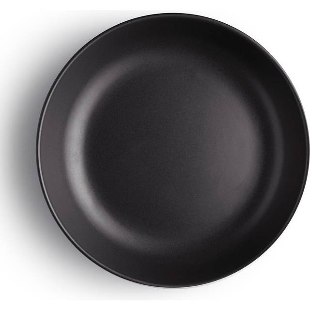 Eva Solo - Nordic Kitchen Deep Plate - schwarz/H x Ø 4,3x20cm - black (4.5 x &#8960;20.0cm)