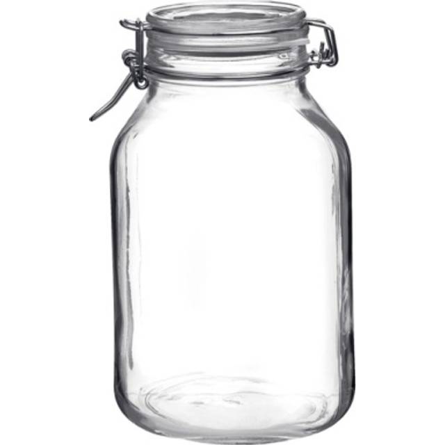 Bormioli rocco preserving jar with clip closure fido 3000ml
