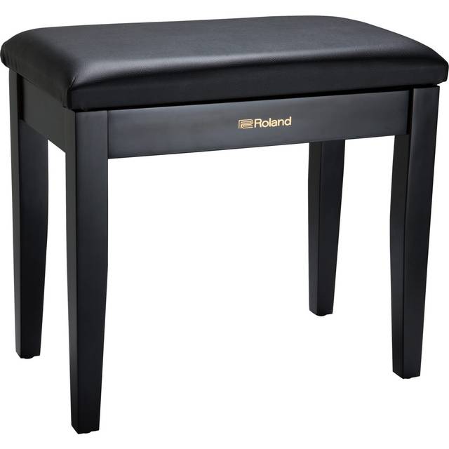 Roland RPB-100WH Piano Bench with Storage Compartment (Satin White)