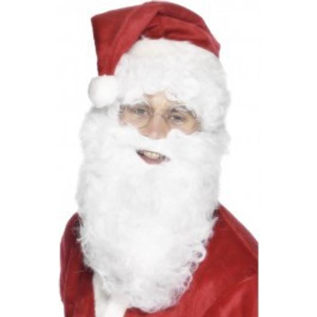 Smiffys Santa Beard Economy White