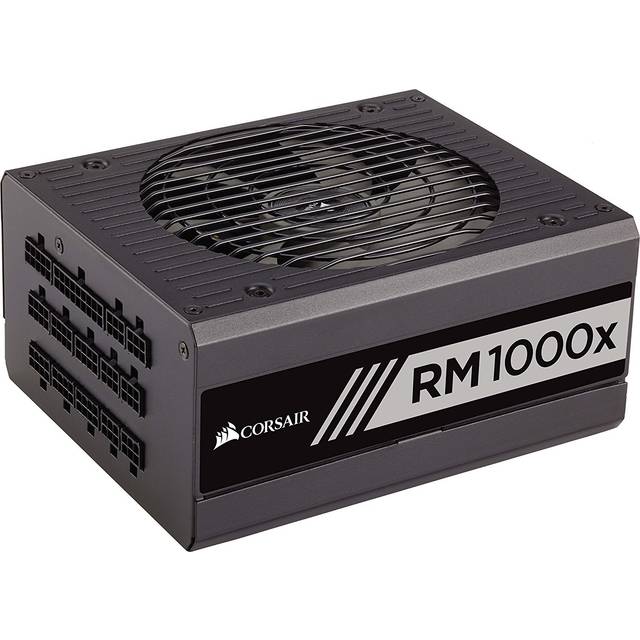 Corsair RM1000x SHIFT Helt Modulärt ATX-Strömförsörjning - Modulärt Sidogränssnitt - Dubbla EPS12V-Kontakter - ATX 3.1 - Noll RPM Fan Mode - 80 PLUS Gold-Effektivitet - Vit