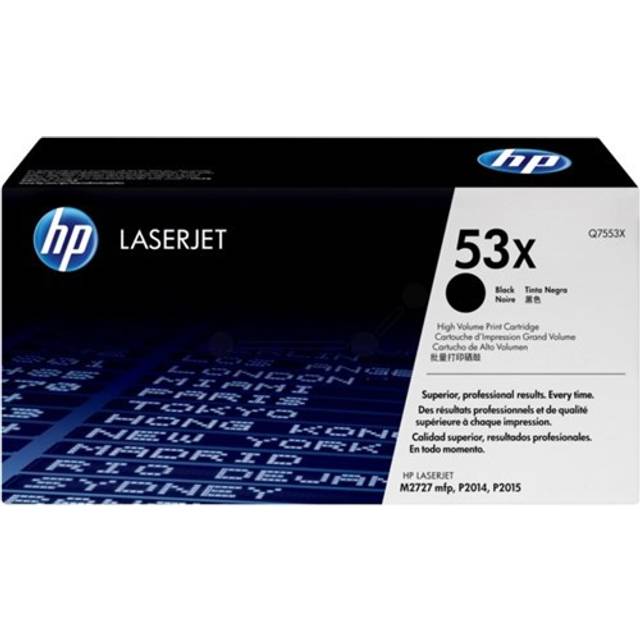 HP 53X Tonerkassett Svart Q7553X