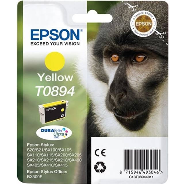 Epson Bläckpatron DuraBrite Ultra T0894 Gul