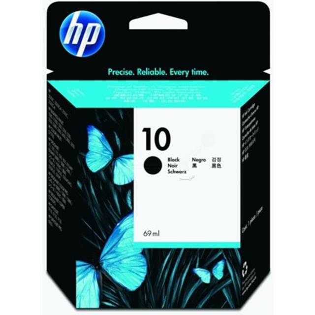 HP No 10 Black Ink Cartridge C4844A 69ml Remanufactured