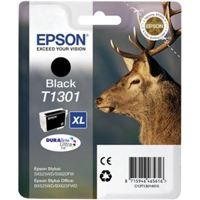 Epson T1301 Original Ink Cartridge C13T13014012 Black