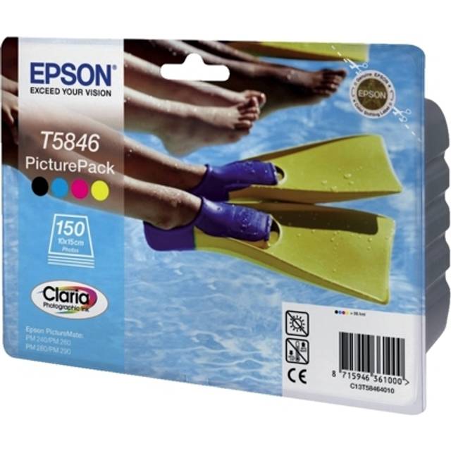 Epson T5846 PictureMate 240/280 150 Sheet PicturePack