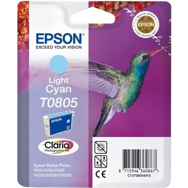 Epson T0805 Print cartridge - 1 Light cyan