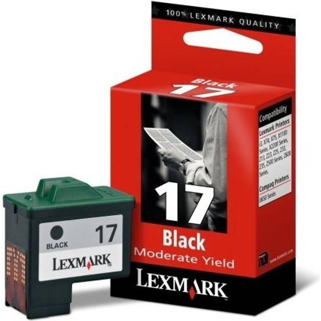 Kompatibel Lexmark 17 BK 10N0217 bläckpatron 12 ml