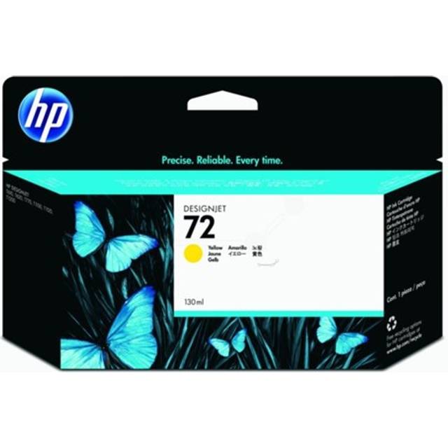HP bläckpatron 72 original gul 130 ml