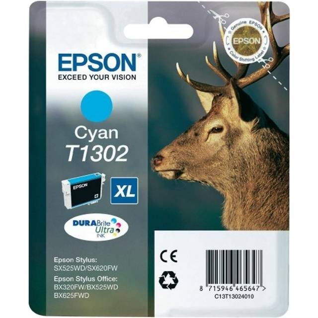 Epson T1302 - Print cartridge - 1 x cyan