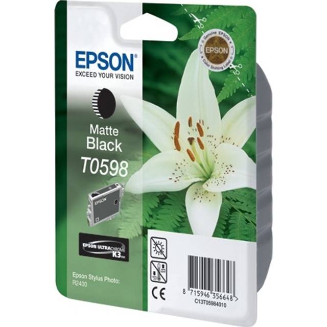 Original Epson T0598 Matte Black Ink Cartridge