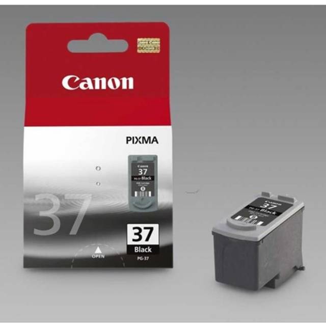 Genuine canon pg-37 black ink cartridge for pixma mp210 mp220 pg37 mx310 300 140