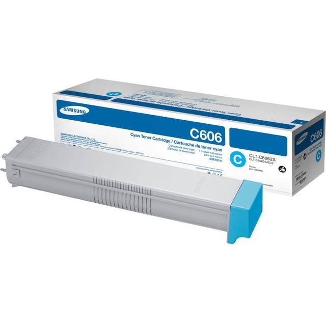 Original Samsung C606 Cyan Toner Cartridge (CLT-C6062S/ELS)
