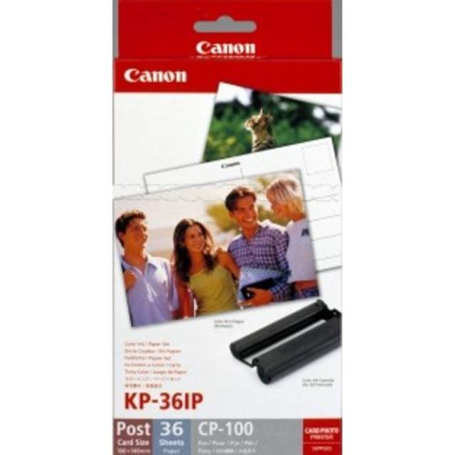 Canon KP-36IP Bläck/Papper kit - Vykortstorlek - 36 utskrifter