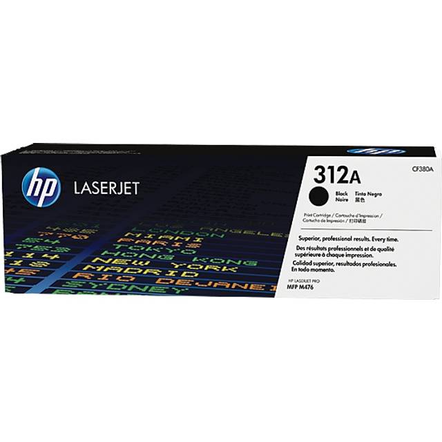 Hp 312a genuine toner cartridge cf380a black