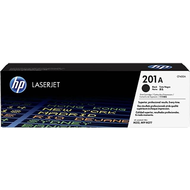 HP 201A Original LaserJet CF400A Tonerkassett, Svart, Standard
