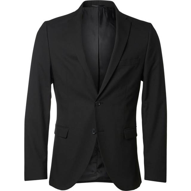 SELECTED HOMME Blazer för män, smal passform, svart, 54