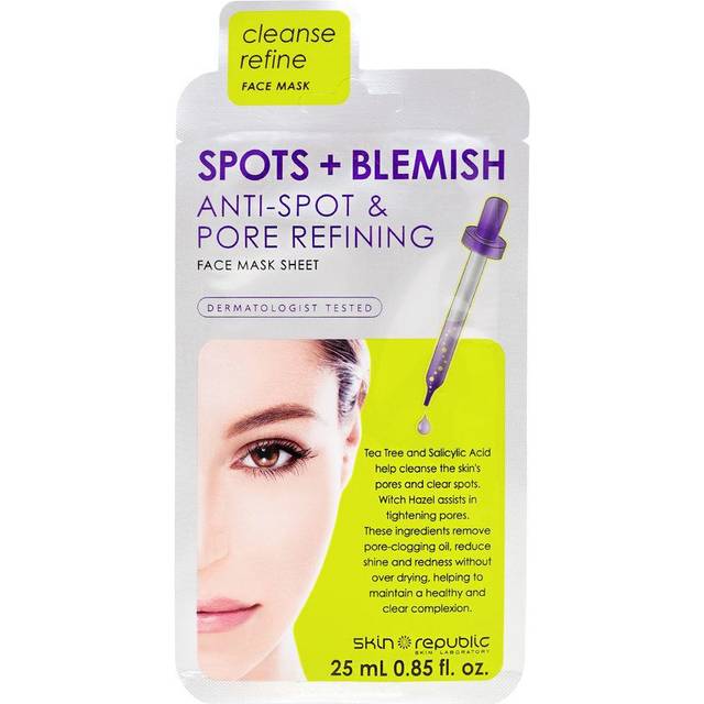 Skin Republic Spots + Blemish Face Sheet Mask 25ml