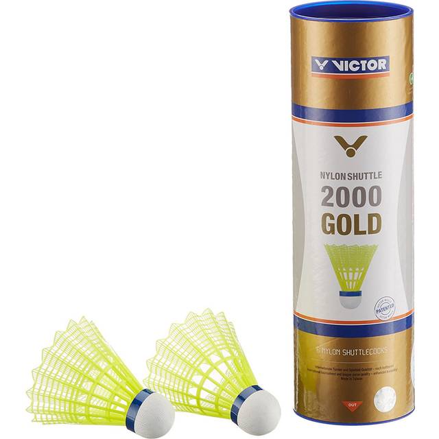 VICTOR Nylon Shuttle 2000 guld-gul-grön