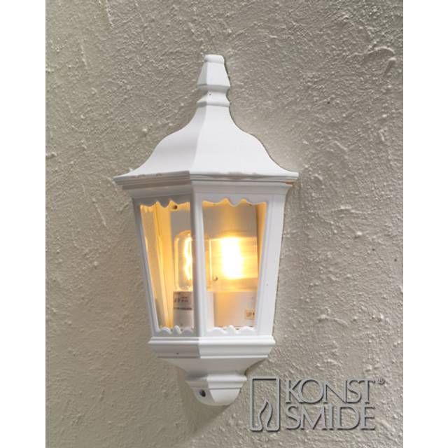 Firenze 1 Light Outdoor Wall Lantern - Green (44cm H)