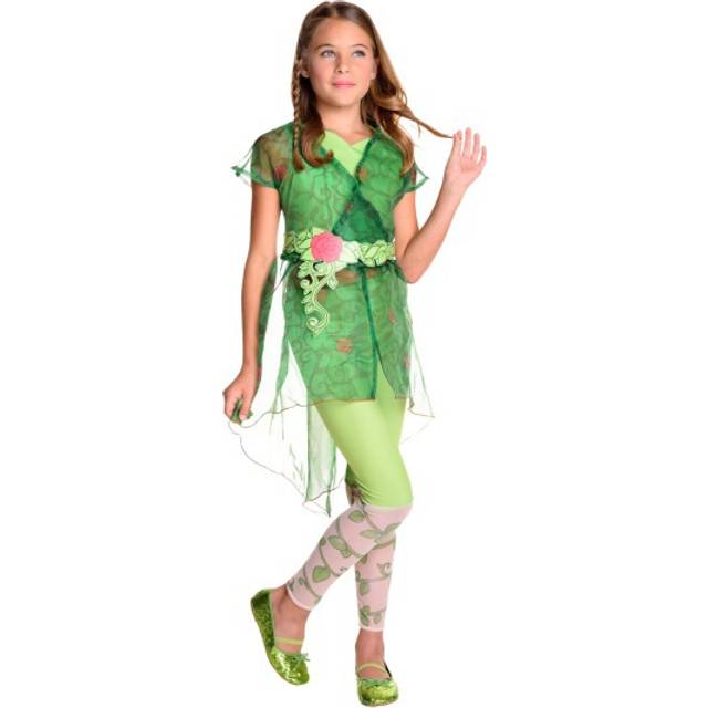 Rubie's 3620715 - DC Super Hero Girls Poison Ivy Deluxe barndräkt