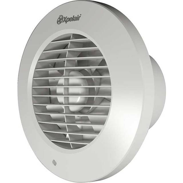 Xpelair DX100R Standard Round Extractor Fan with Wall Kit - 93005AW
