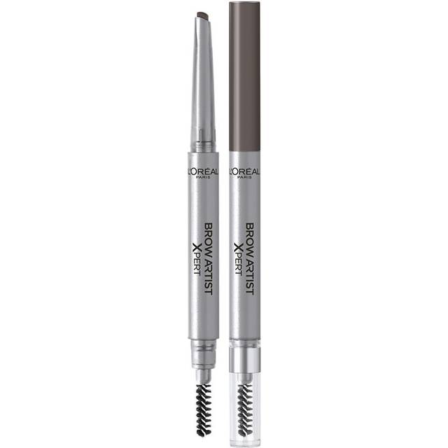 L'Oréal Paris, ögonbrynspenna med inbyggd borste, Brow Artist Xpert, nyans: Cool Brunette 107, 1 g